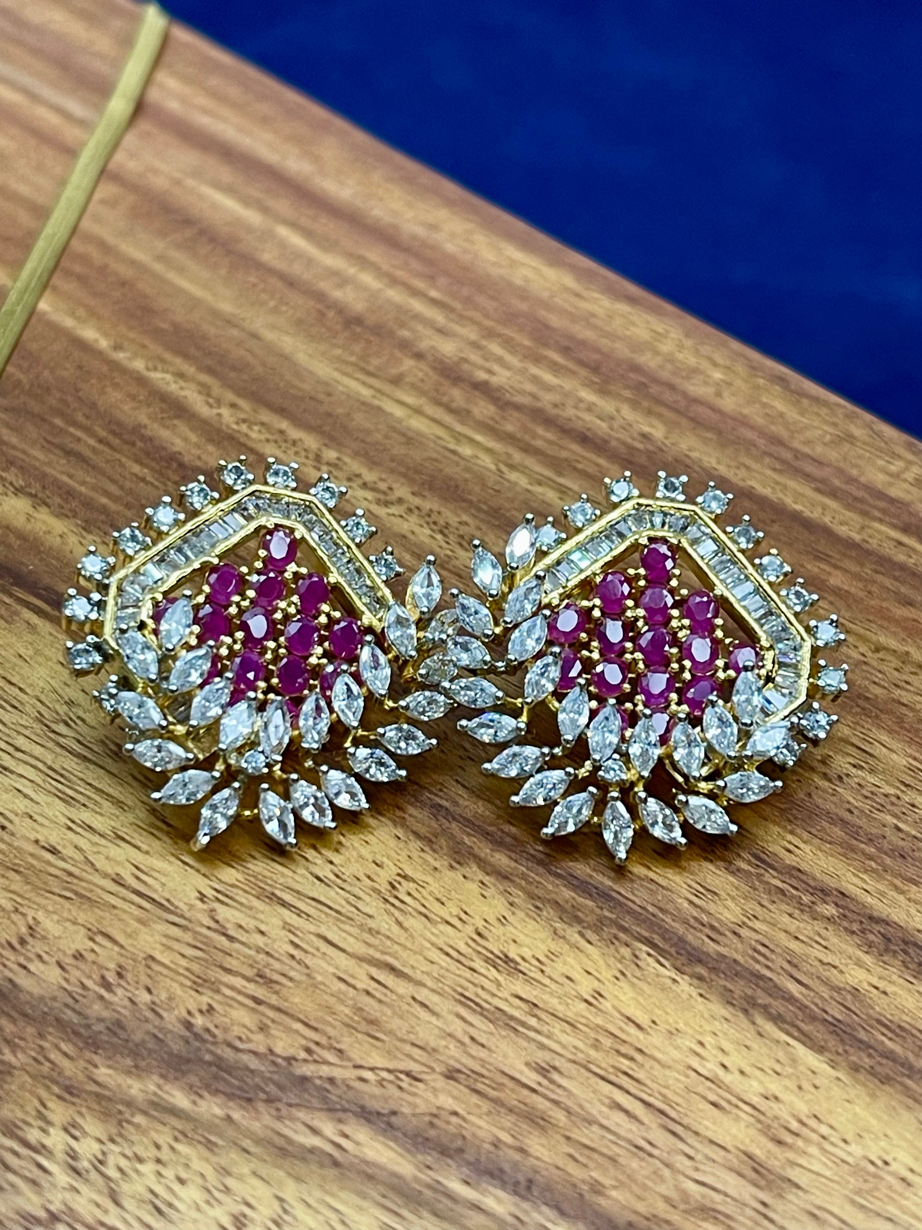 Ruby Rani Pendant Set