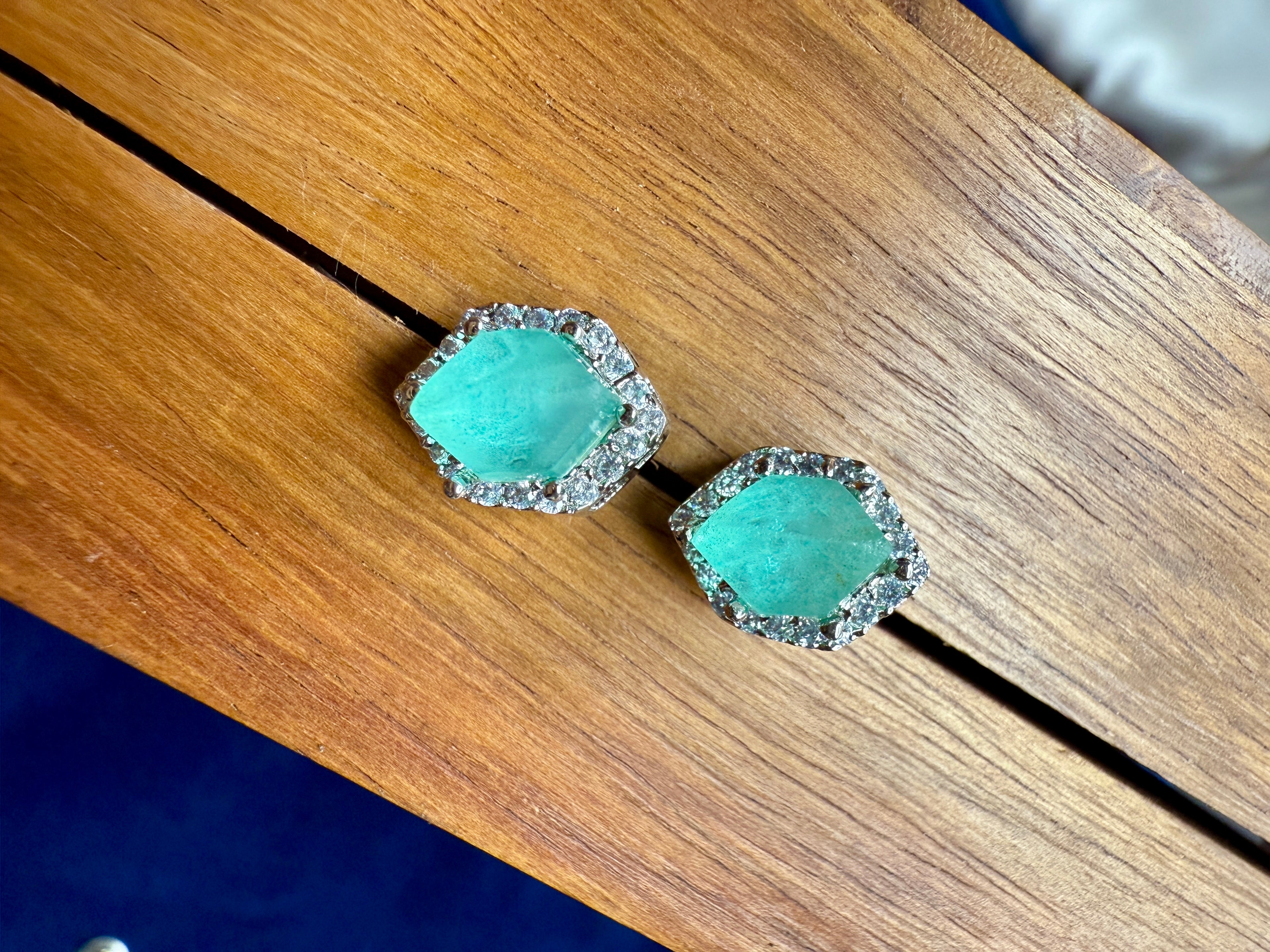 Mint Multi-Layer Pearl Drop Necklace Set