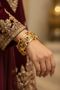 Multi Bloom Kashmiri Bangles